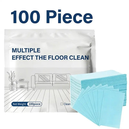 100 Piece Floor Cleaning Tablets Multi-Surface Cleaner for Hardwood Laminate Tile & RV Walls Antibacterial Deodorization Maintenance