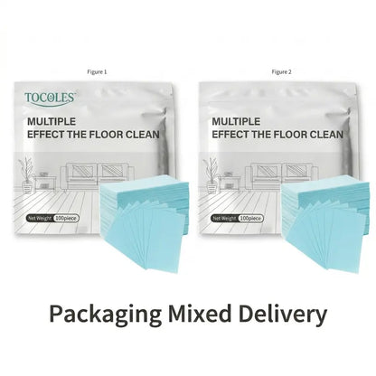 100 Piece Floor Cleaning Tablets Multi-Surface Cleaner for Hardwood Laminate Tile & RV Walls Antibacterial Deodorization Maintenance